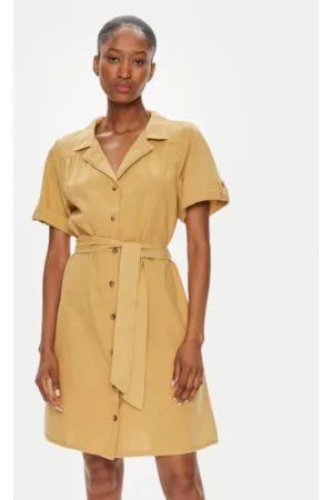 Rochie dama -  304543418 - Bumbac/In - Maro