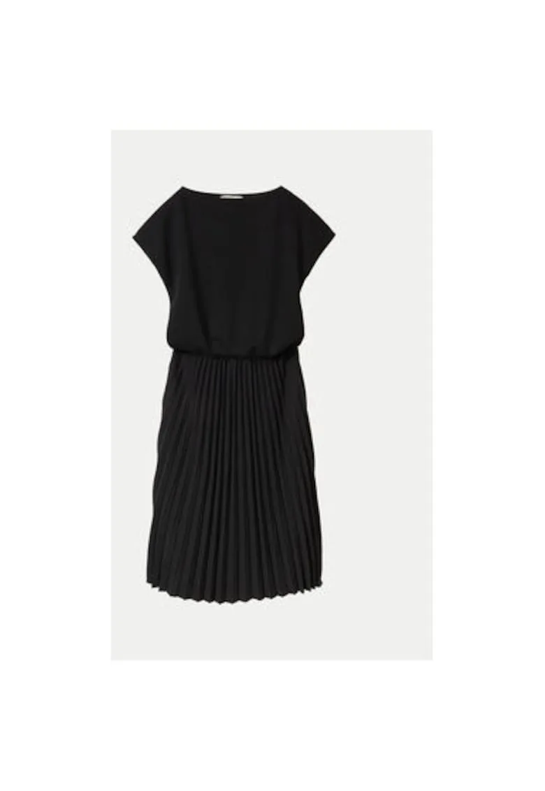 Rochie dama -  304546655 - Poliester/Viscoza - Negru