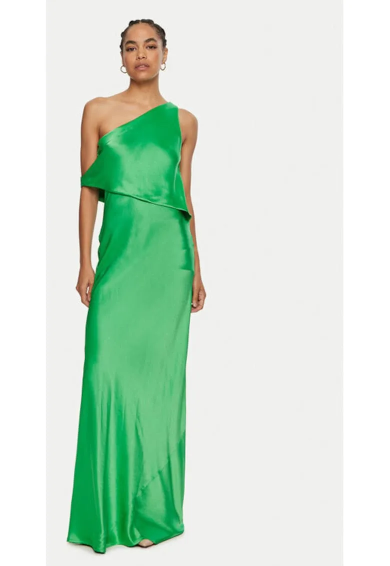 Rochie dama - 304549137 - Acetat/Poliester - Verde