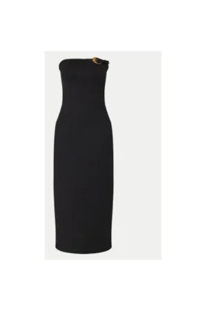 Rochie dama -  304549304 - Viscoza/Poliamida - Negru