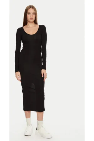 Rochie dama - 304576737 - Bumbac - Negru