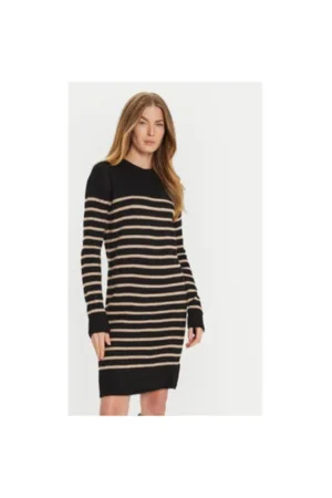 Rochie dama - 304580413 - Acril/Poliamida - Negru