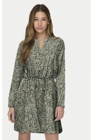 Rochie dama - 304607325 - Poliester reciclat - Verde