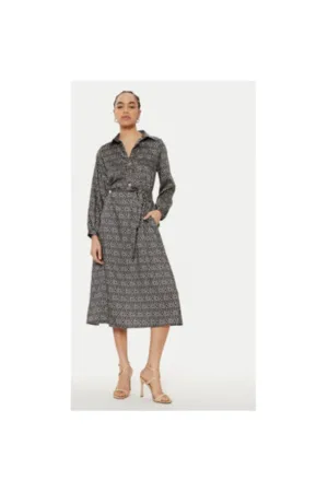 Rochie dama - 304609787 - Poliester - Negru