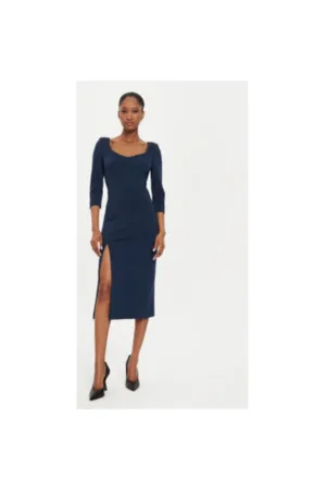 Rochie dama - 304610141 - Poliester - Albastru