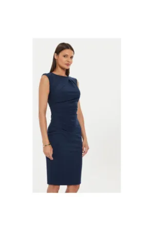 Rochie dama - 304657849 - Poliester - Albastru