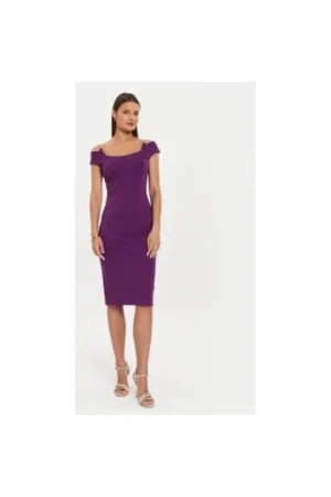 Rochie dama - 304657894 - Poliester - Violet
