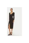 Rochie dama -  304686979 - Poliester reciclat/Poliester - Negru