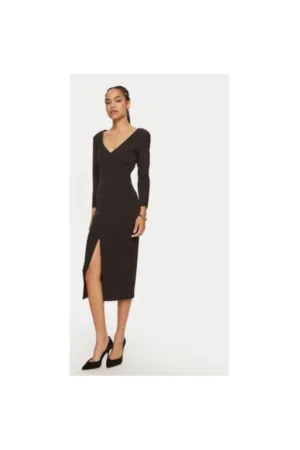 Rochie dama - 304686979 - Poliester reciclat/Poliester - Negru