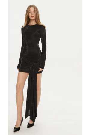 Rochie dama - 304698927 - Poliester - Negru