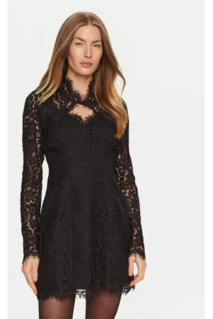 Rochie dama - 304699016 - Poliamida/Bumbac - 34 EU - Negru