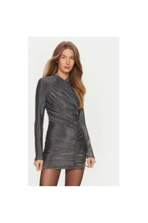 Rochie dama -  304699412 - Nylon/Fibre metalice - Argintiu