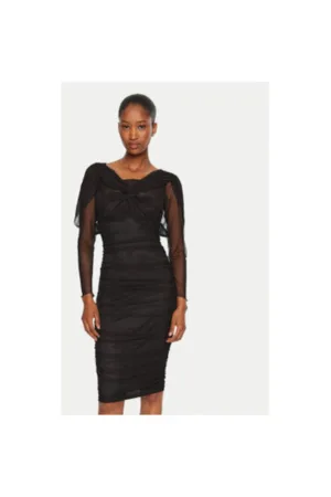 Rochie dama - 304725142 - Poliester - Negru