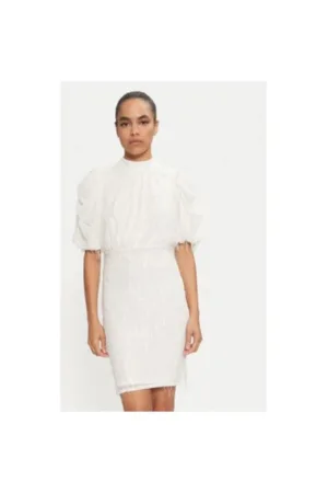 Rochie dama - 304732331 - Poliester - Bej