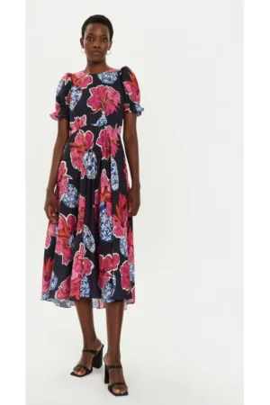 Rochie dama - 304732850 - Poliester - Multicolor