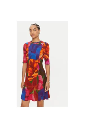 Rochie dama - 304733000 - Viscoza - Multicolor