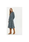Rochie dama -  304752711 - Viscoza - Albastru