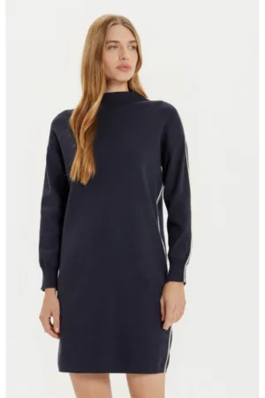 Rochie dama -  304752728 - Viscoza/Poliamida/Poliester - Albastru