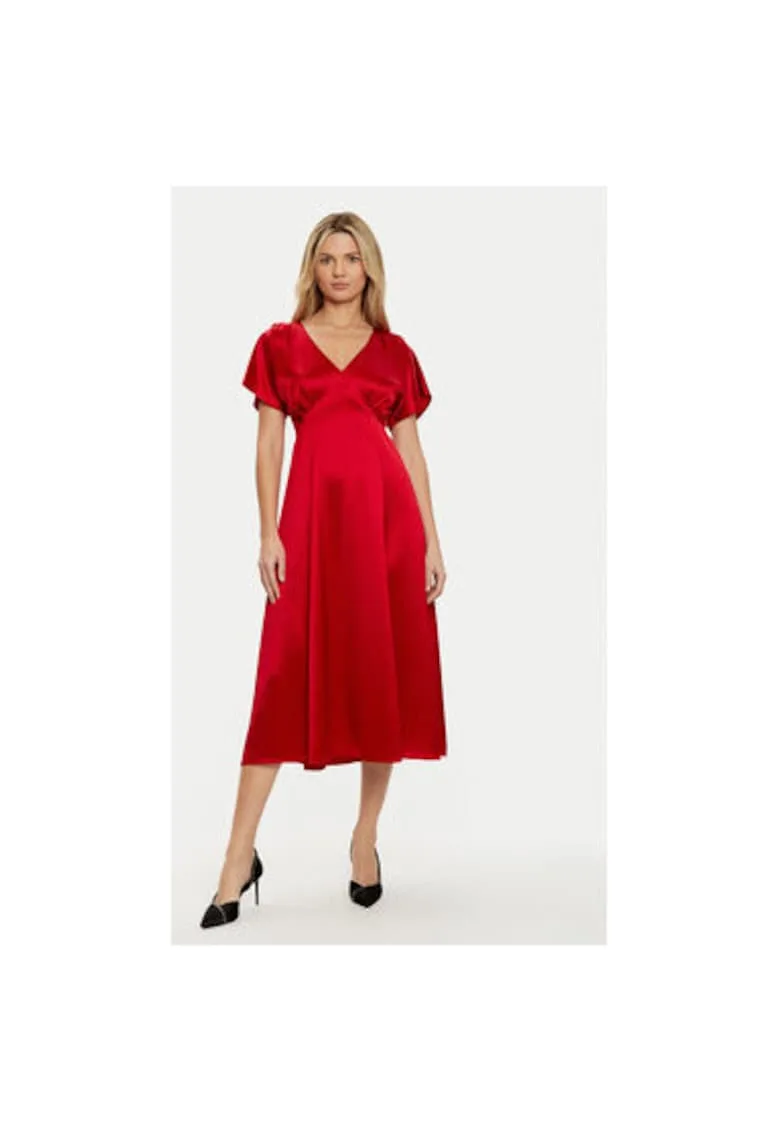 Rochie dama - 304752940 - Acetat/Poliester - Negru