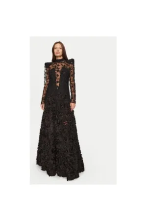 Rochie dama -  304766107 - Poliamida/Poliester - Negru