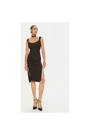 Rochie dama -  304767050 - Bumbac/Poliamida - Negru