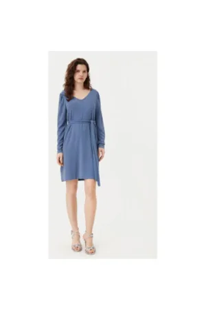 Rochie dama -  304768231 - Poliamida/Fibre metalice - Albastru