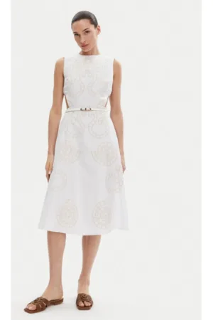 Rochie dama -  304772344 - Bumbac - Alb