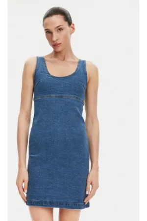 Rochie dama -  304772351 - Bumbac - Albastru