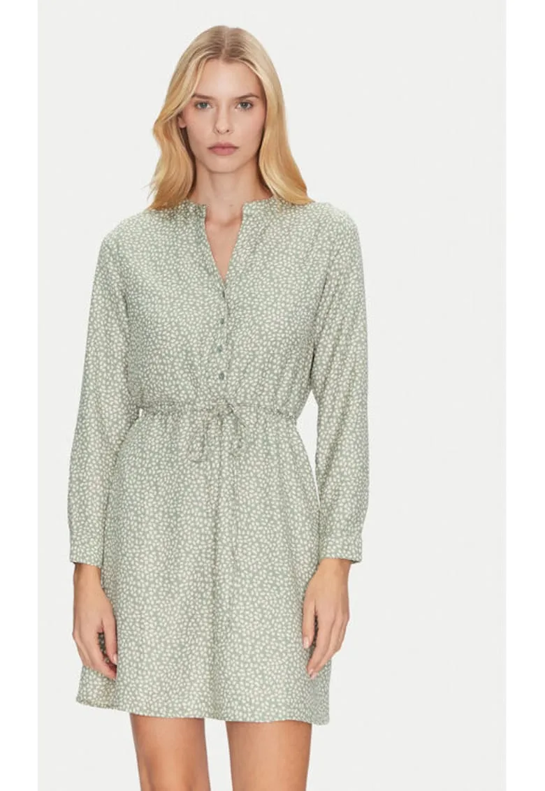 Rochie dama - 304790805 - Poliester reciclat - Verde