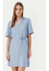 Rochie dama -  304807015 - Viscoza - Albastru