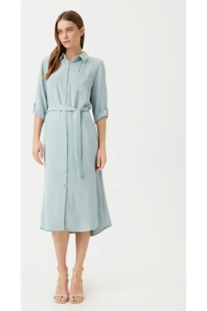 Rochie dama -  304807046 - Poliester reciclat/Poliester - Albastru