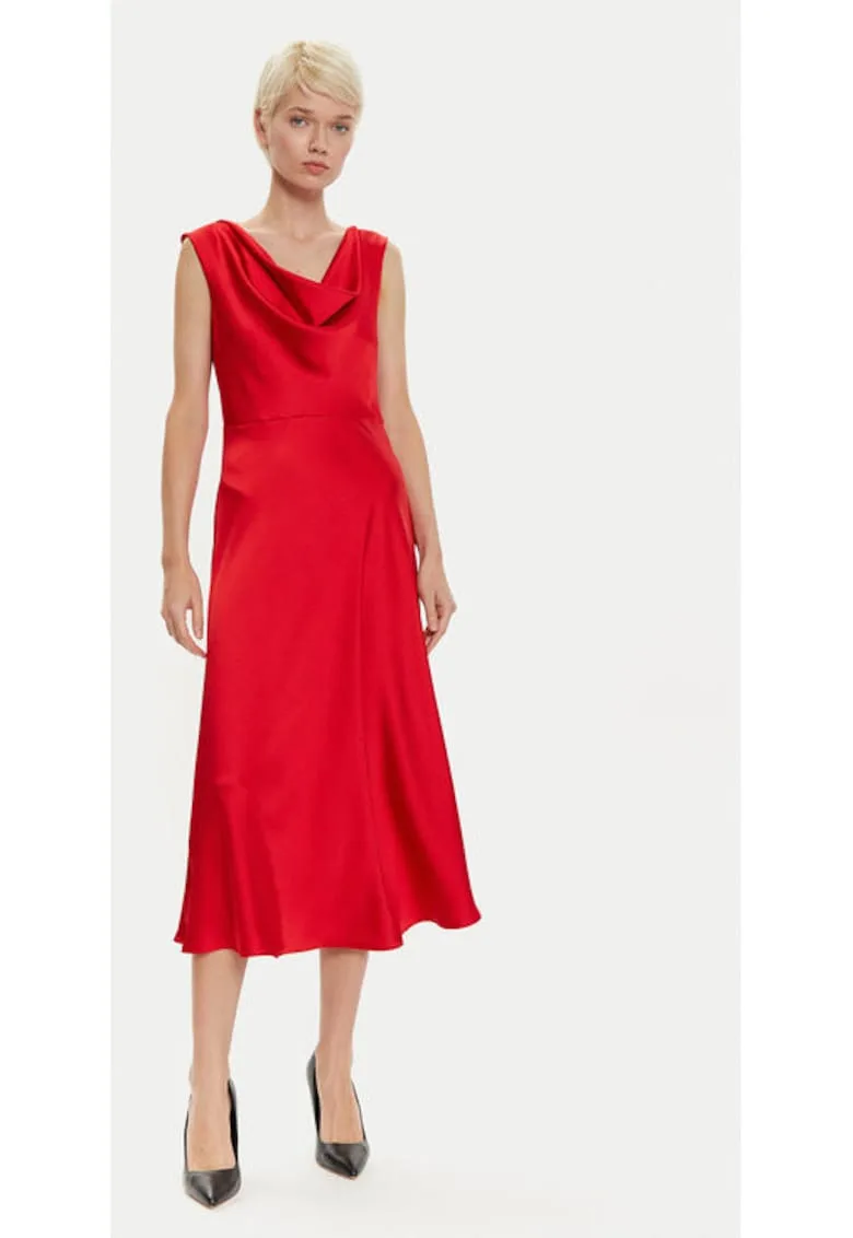 Rochie dama - 304811388 - Poliester - Negru