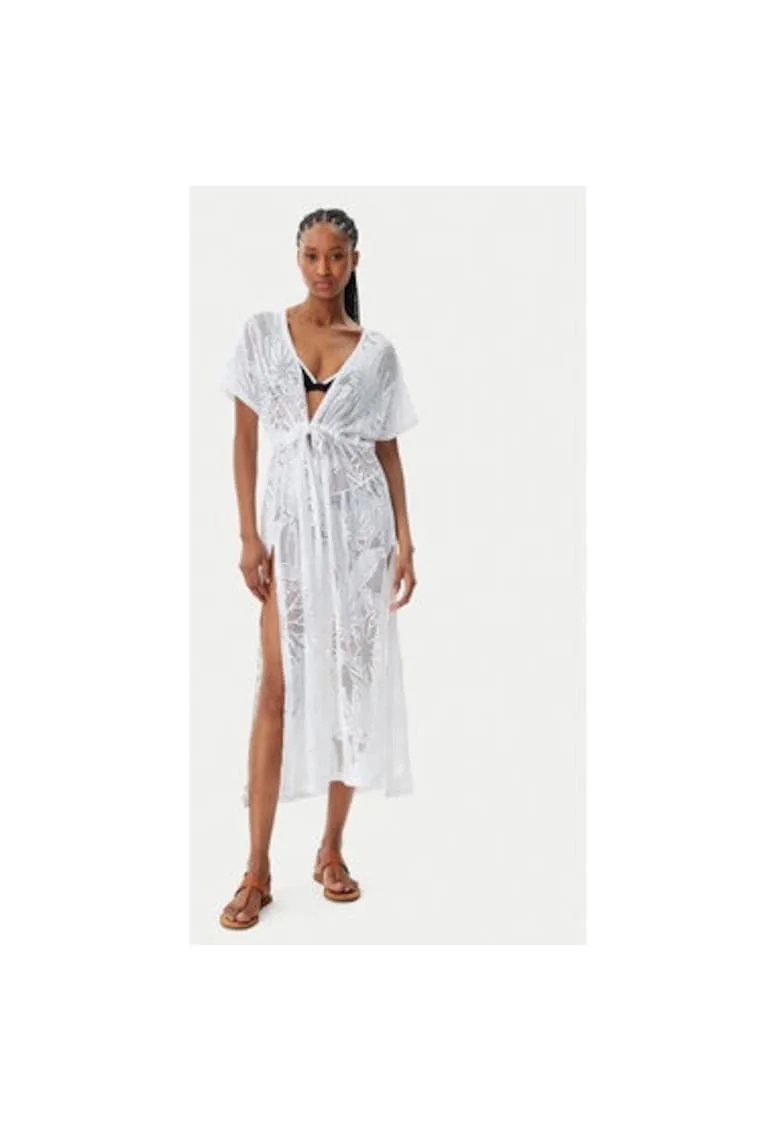 Rochie dama - 304811654 - Poliamida - Alb