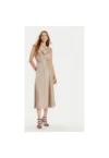 Rochie dama -  304837555 - Poliester - Bej