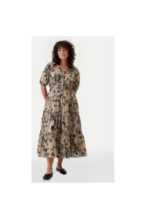 Rochie dama -  304837678 - Bumbac - 2XS INTL - Multicolor