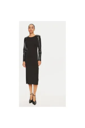 Rochie dama -  304864810 - Poliester/Viscoza/Elastan - Negru