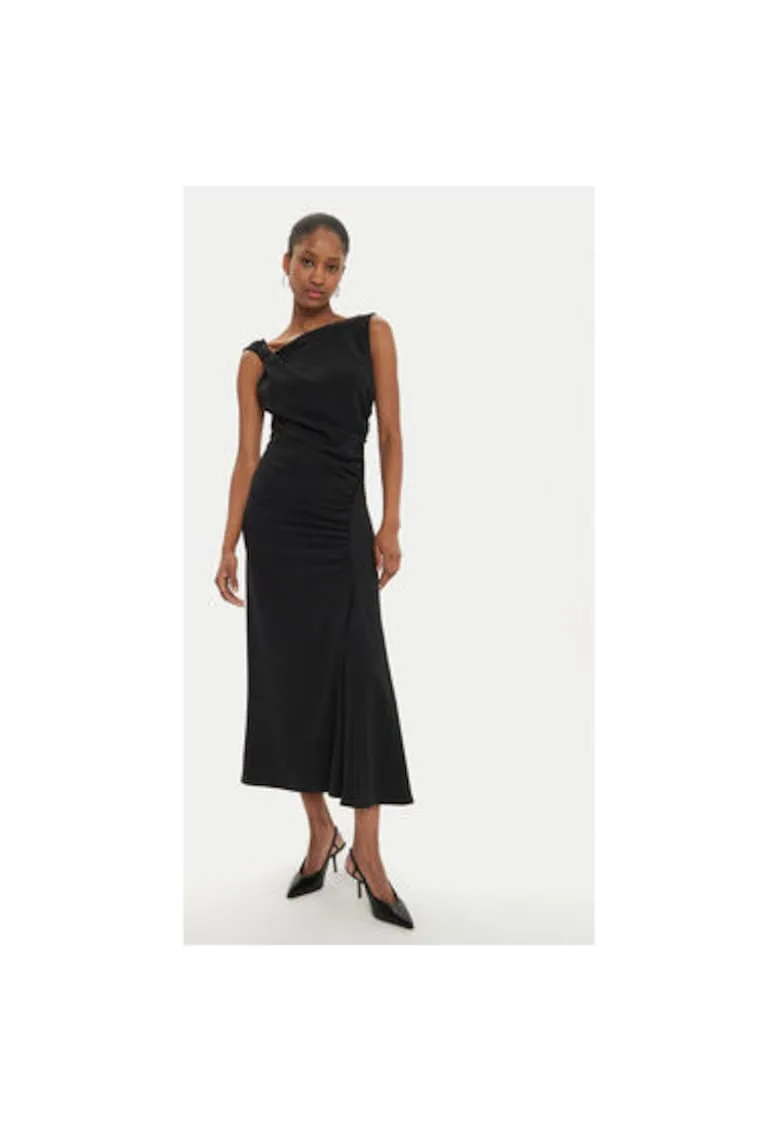 Rochie dama - 304866050 - Poliester - Negru
