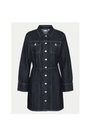 Rochie dama - 304869006 - Bumbac/Bumbac - Albastru