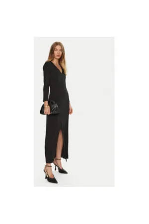 Rochie dama -  304876967 - Viscoza/Poliamida - Negru