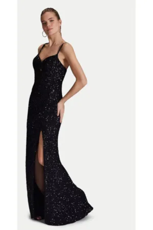 Rochie dama - 304886591 - Poliester - Negru
