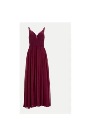 Rochie dama - 304886621 - Poliamida - Rosu