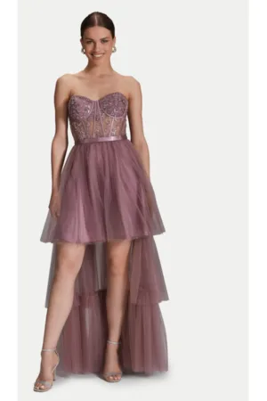 Rochie dama - 304886645 - Poliester - Roz