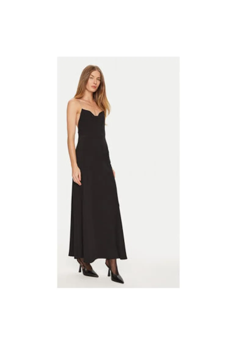 Rochie dama - 304887024 - Poliester - Negru