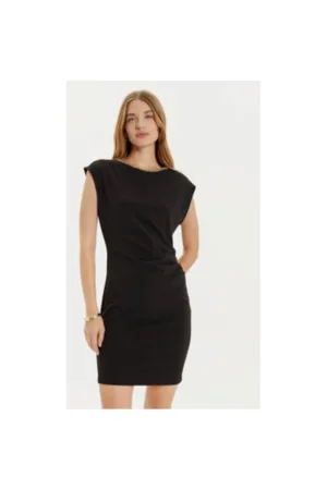 Rochie dama - 304891236 - Poliester - Negru