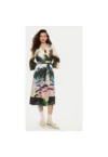 Rochie dama -  304891335 - Matase - Multicolor