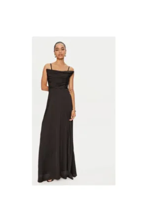 Rochie dama - 304898303 - Poliester/Bumbac - Negru
