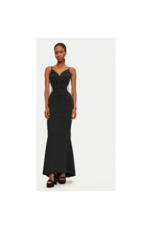 Rochie dama - 304917448 - Poliester - Negru