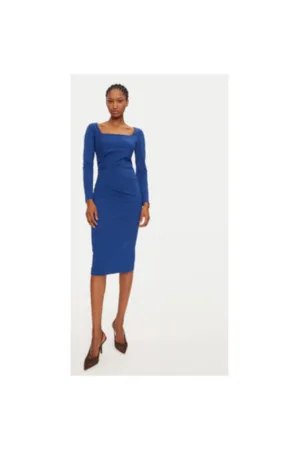 Rochie dama - 304917585 - Poliester - Albastru