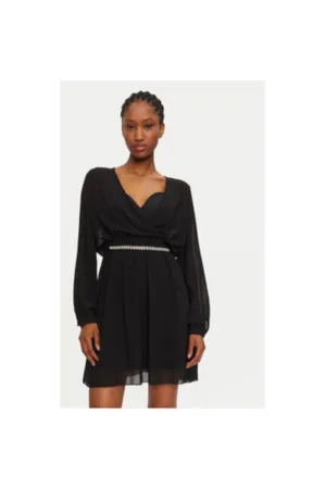 Rochie dama - 304917769 - Poliester - Negru