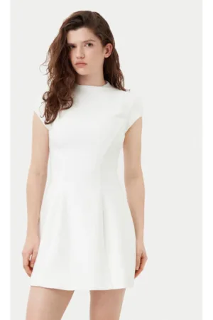 Rochie dama -  304921476 - Poliester/Viscoza - Alb